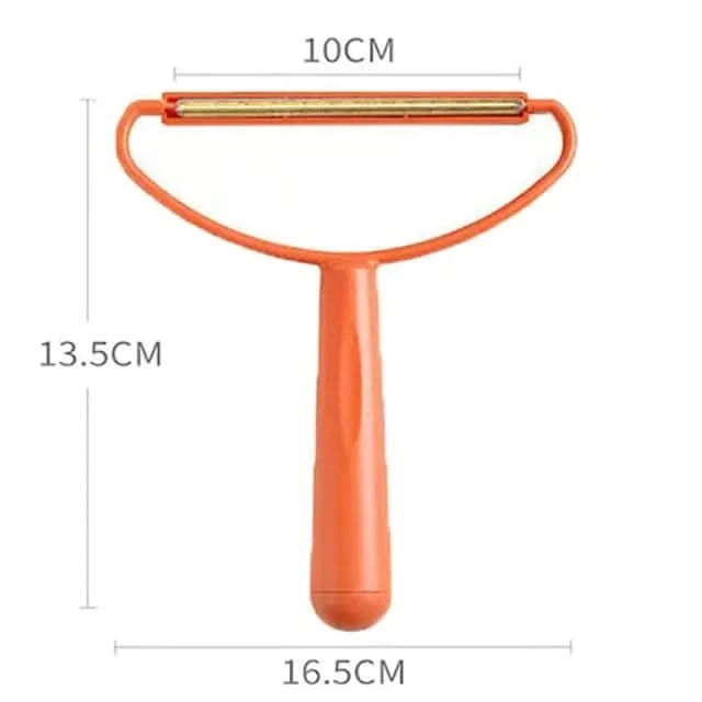 4348 WC VIP Animal & Pets Orange Portable Lint Pet Hair Remover Brush