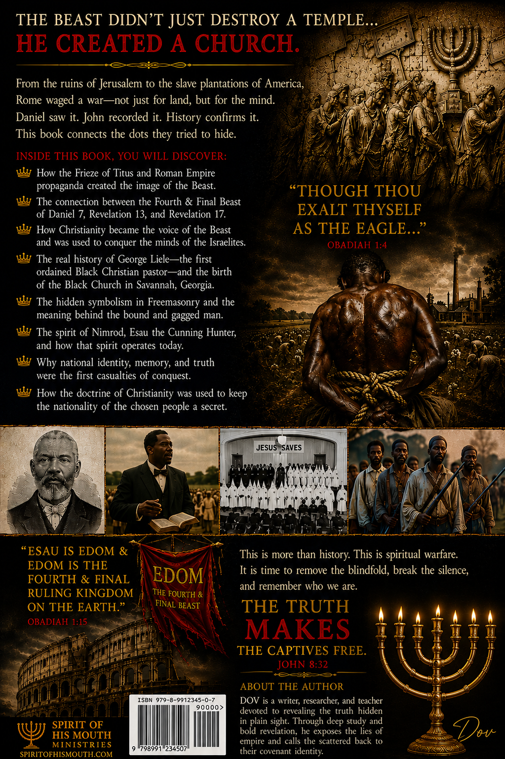 PRE-ORDER | The Black Church & The Beast | Paperback | By Dov | SpiritOfHisMouth.com Exclusive