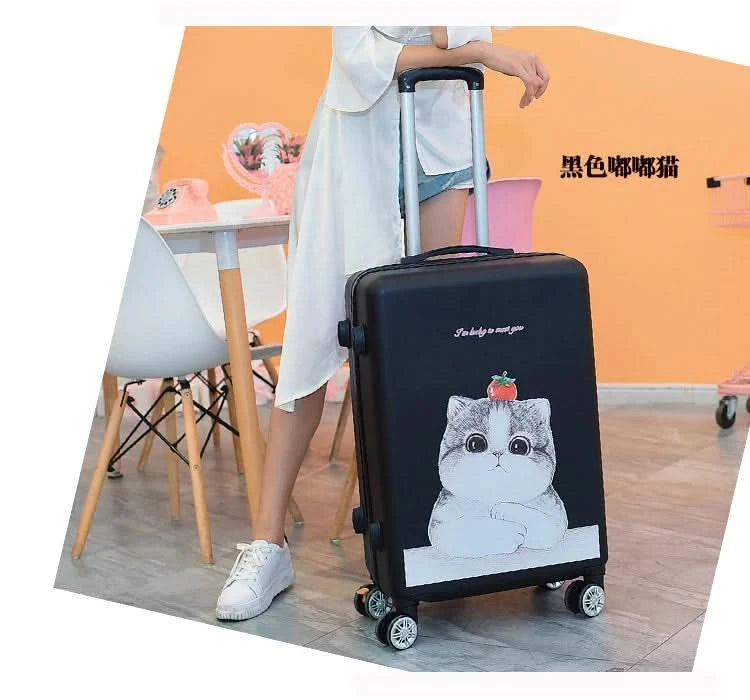 Grasp Dream Cartoon Anime Rolling Luggage – Fun, Durable, and Perfect for All Ages