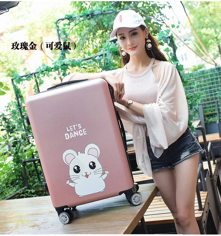 Grasp Dream Cartoon Anime Rolling Luggage – Fun, Durable, and Perfect for All Ages