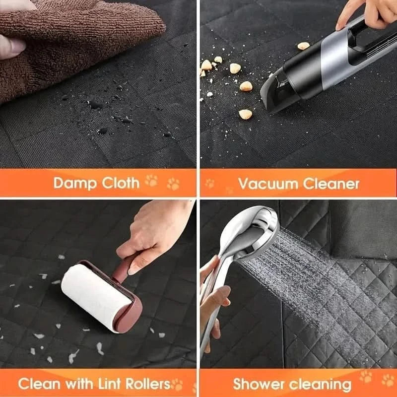 x Premium Dog Car Hammock β Scratch-Proof & Waterproof