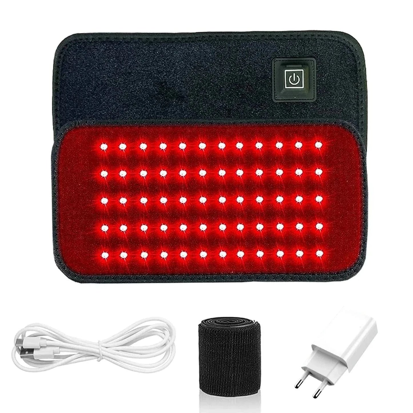 x PAD USB EU PLUG Advanced Infrared & Red Light Therapy Belt – Pain Relief