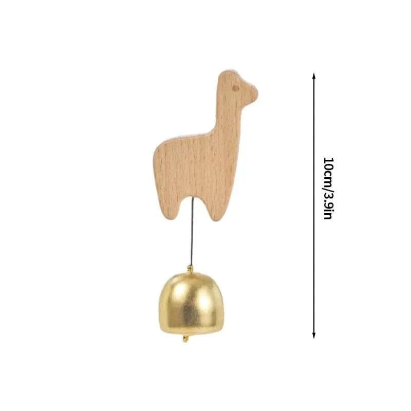 x S31 / as picture Vintage Wooden Door Chime – Classic & Elegant Sound