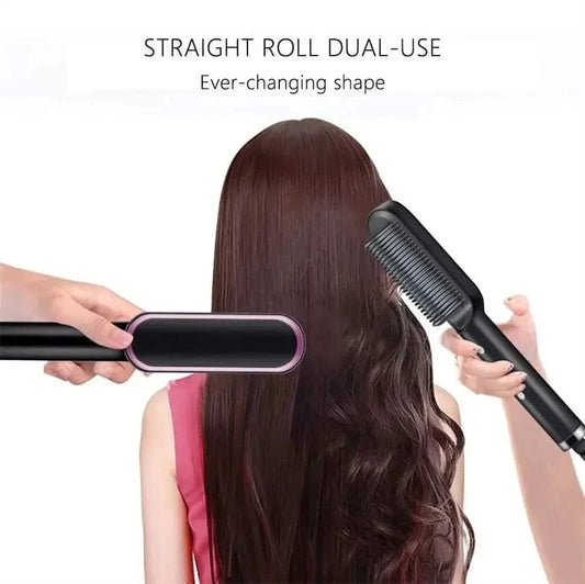 x 3-in-1 Pro Heated Hot Comb – Quick & Efficient Styling