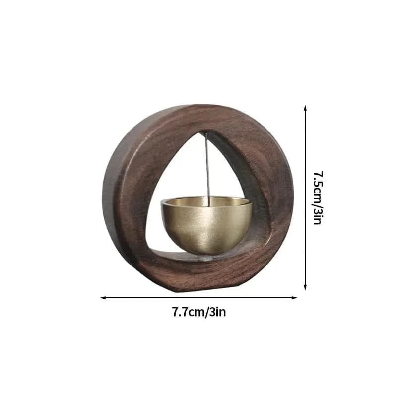 x S14 / as picture Vintage Wooden Door Chime – Classic & Elegant Sound