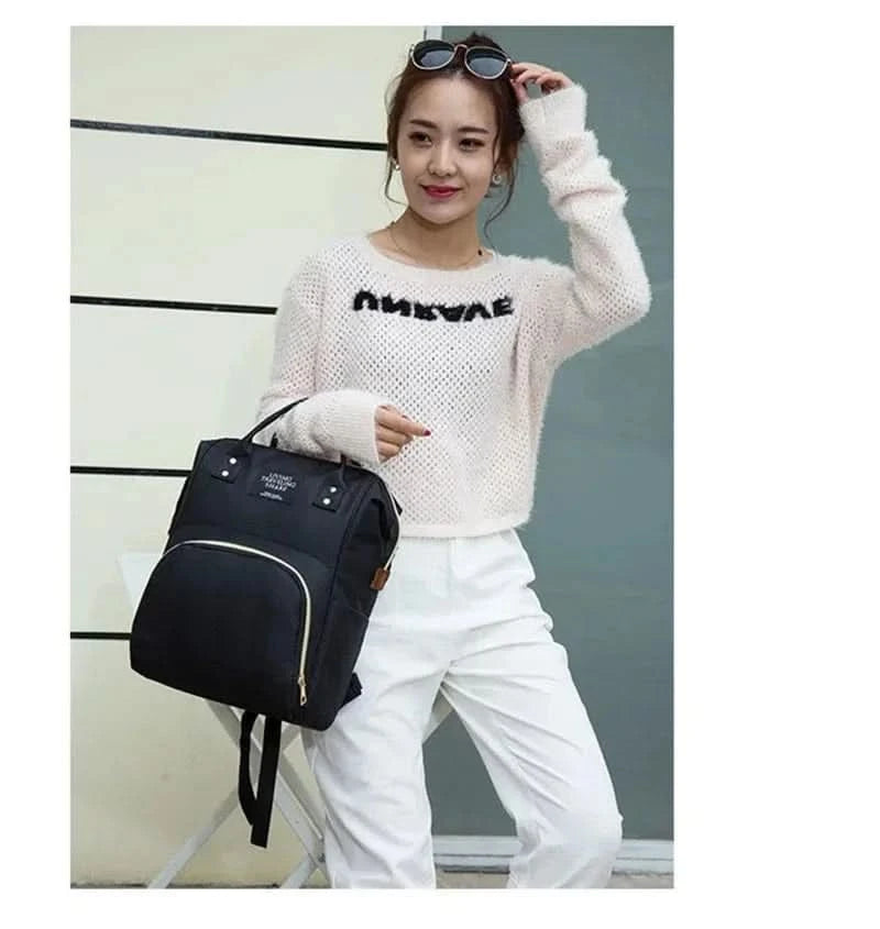 WOW GOODS !! New Diaper Bag Mummy Backpack Large Capacity Bag Mom Baby Multi-function Waterproof Outdoor Travel Diaper Bags Baby Care 2025