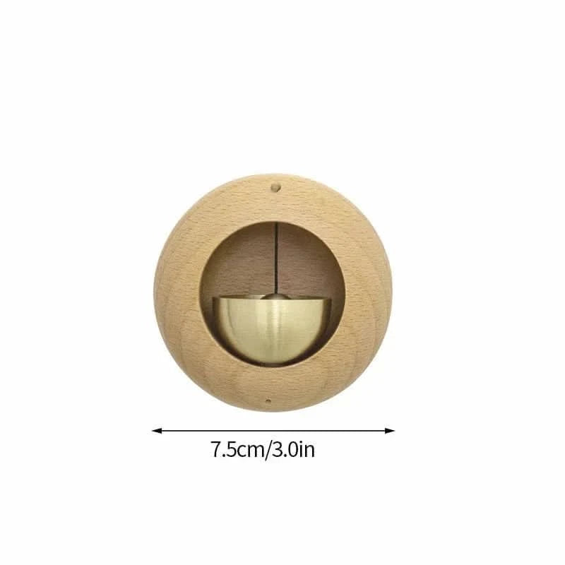 x S8 / as picture Vintage Wooden Door Chime – Classic & Elegant Sound