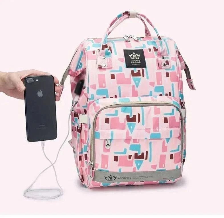 WOW GOODS !! Large Capacity Lightweight Size Mommy Baby Diaper Bag for Baby Things for Babies Large Capacity Maternity Bag
