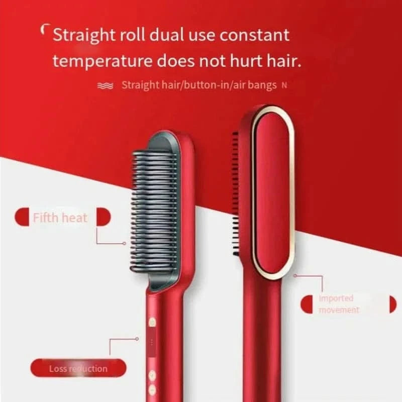 x 3-in-1 Pro Heated Hot Comb – Quick & Efficient Styling