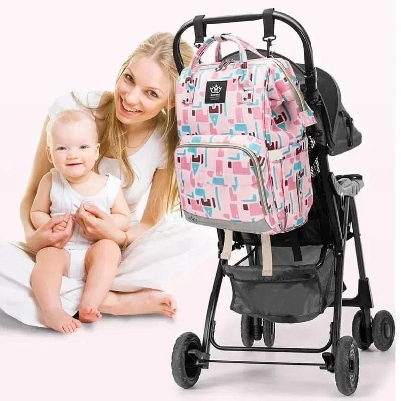 WOW GOODS !! Large Capacity Lightweight Size Mommy Baby Diaper Bag for Baby Things for Babies Large Capacity Maternity Bag