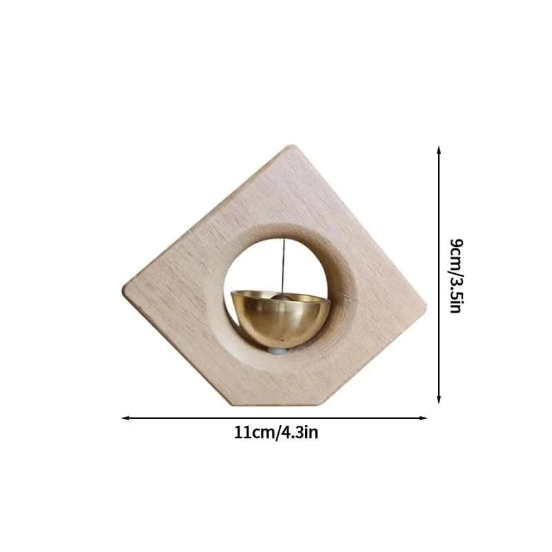 x S15 / as picture Vintage Wooden Door Chime – Classic & Elegant Sound