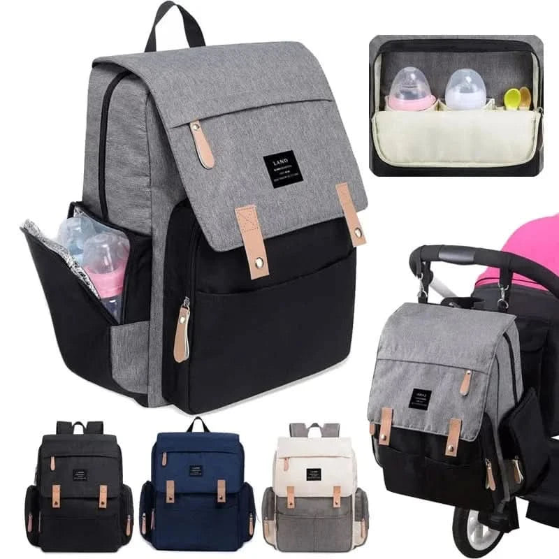 WOW GOODS !! Luggage Bag Fashion Mummy Baby Diaper Bag Backpack with USB New for Travel Baby Care Custom Baby Bag for Mom Travel Backpack Bag