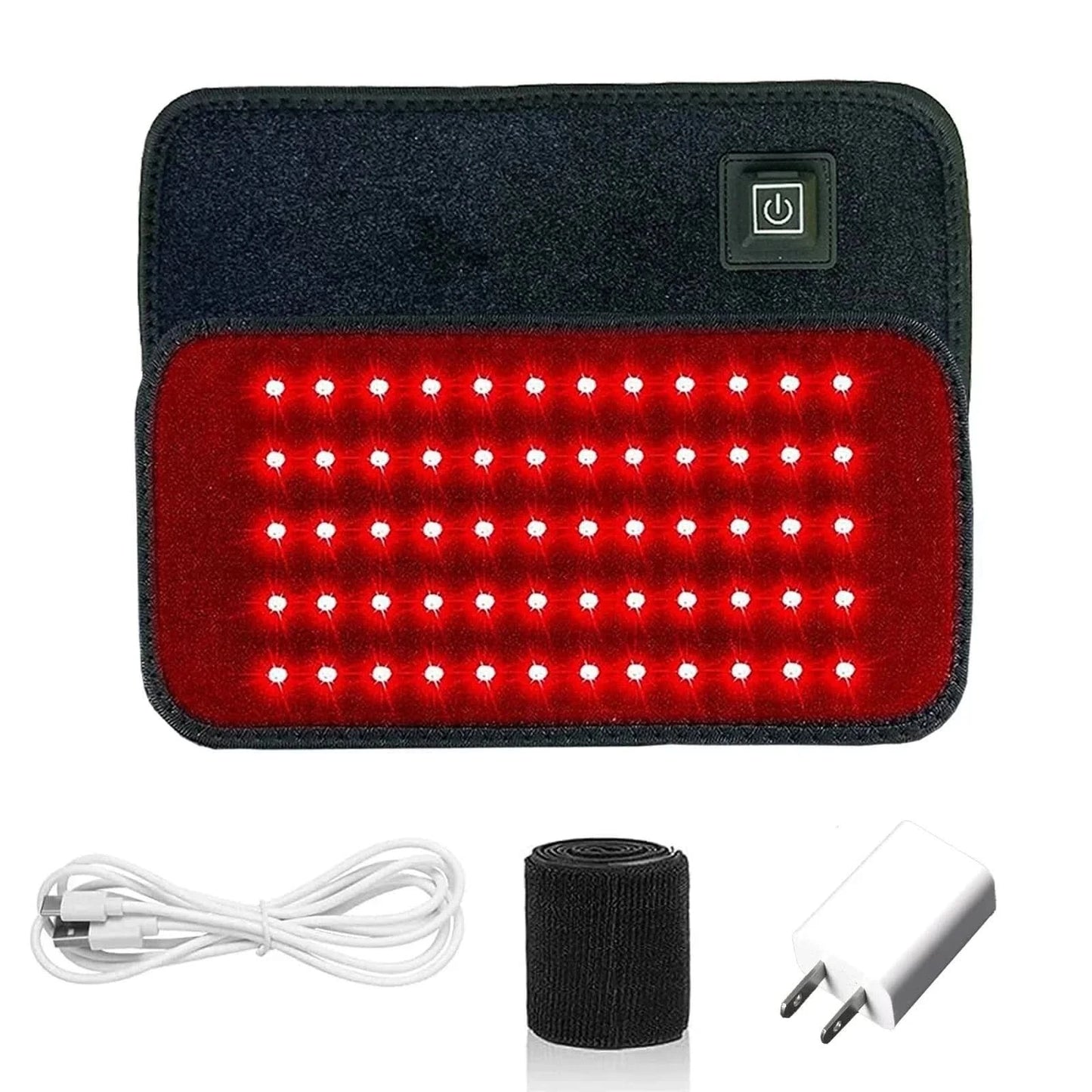 x PAD USB US PLUG Advanced Infrared & Red Light Therapy Belt – Pain Relief
