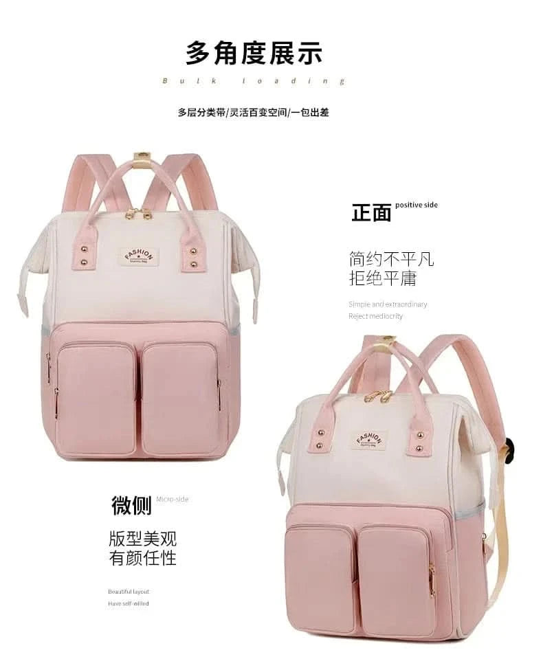 WOW GOODS !! Diaper Bag Multifunctional Large-capacity Mommy Bags for Outings Travel Backpack Waterproof Portable Mother and Baby Bag Women's Backpack