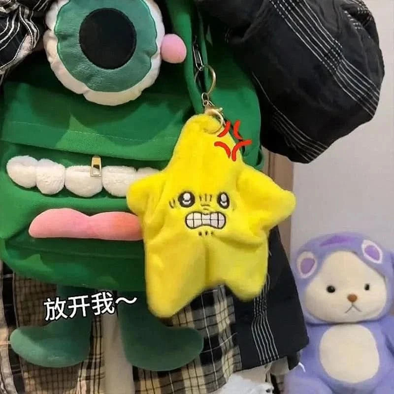 x Jumping Angry Stars Plush – Fun Interactive Toy