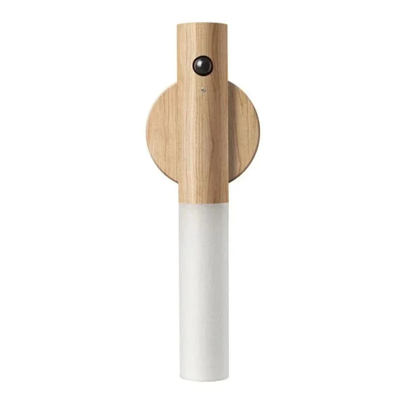 x Home & Garden Warm / Light Minimalist LED Wooden Night Light – USB Powered