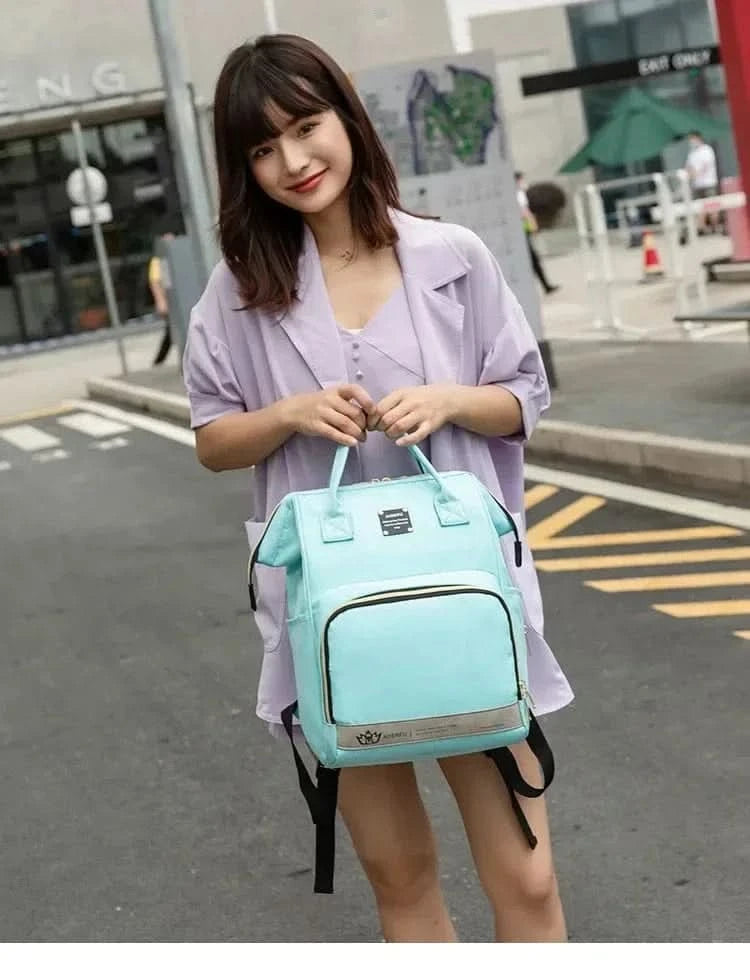 WOW GOODS !! Large Capacity Lightweight Size Mommy Baby Diaper Bag for Baby Things for Babies Large Capacity Maternity Bag