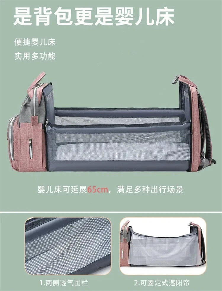 WOW GOODS !! Baby & Child Maternity Diaper Mommy Large Capacity Bags Women Diaper Storage Bag Stroller Bag Baby Care Travel Backpack Mom Gift Mom Tote New