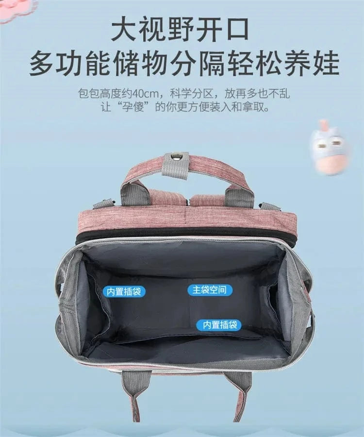 WOW GOODS !! Baby & Child Maternity Diaper Mommy Large Capacity Bags Women Diaper Storage Bag Stroller Bag Baby Care Travel Backpack Mom Gift Mom Tote New