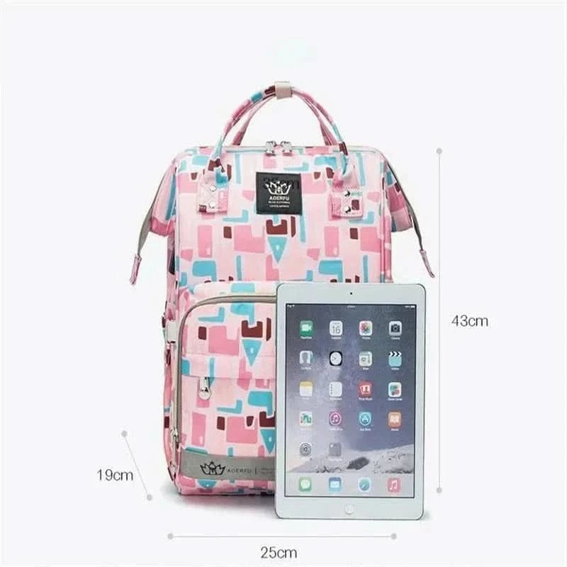 WOW GOODS !! Large Capacity Lightweight Size Mommy Baby Diaper Bag for Baby Things for Babies Large Capacity Maternity Bag
