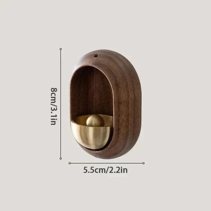 x Vintage Wooden Door Chime – Classic & Elegant Sound