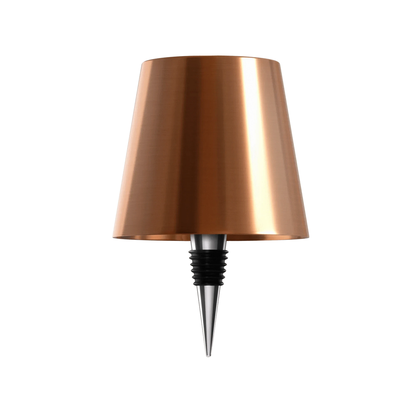 x Rose-Gold USB Wireless LED Bottle Lamp – Ambient Lighting Anywhere