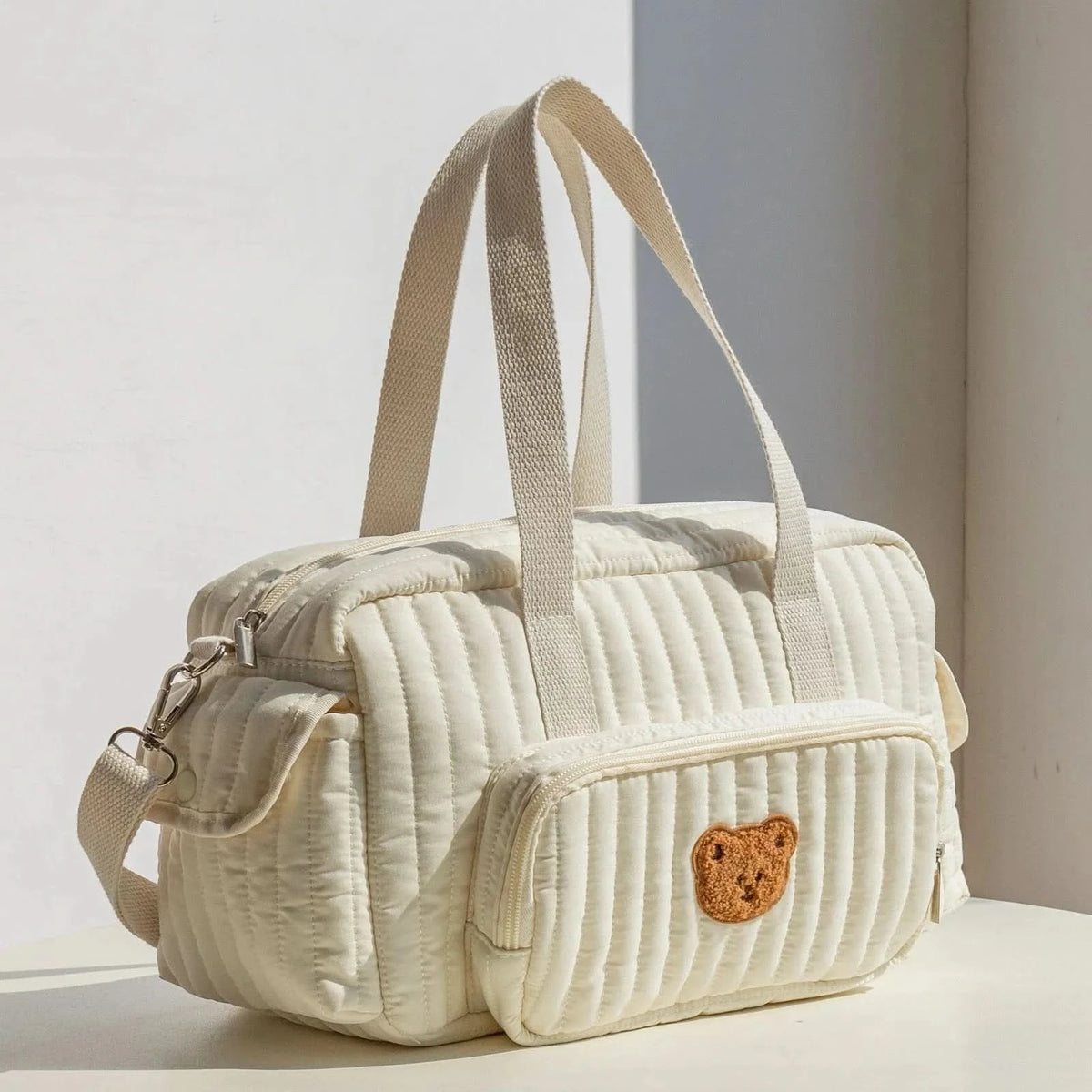 WOW GOODS !! Baby & Child A Bear Workwear Mommy Bag, Portable Handbag, Multifunctional Storage Bag, Cross-Body Mother and Baby Bag, Large Capacity