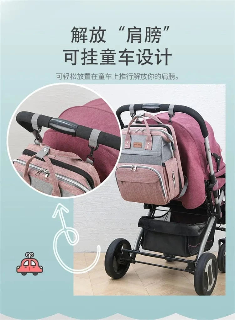 WOW GOODS !! Baby & Child Maternity Diaper Mommy Large Capacity Bags Women Diaper Storage Bag Stroller Bag Baby Care Travel Backpack Mom Gift Mom Tote New