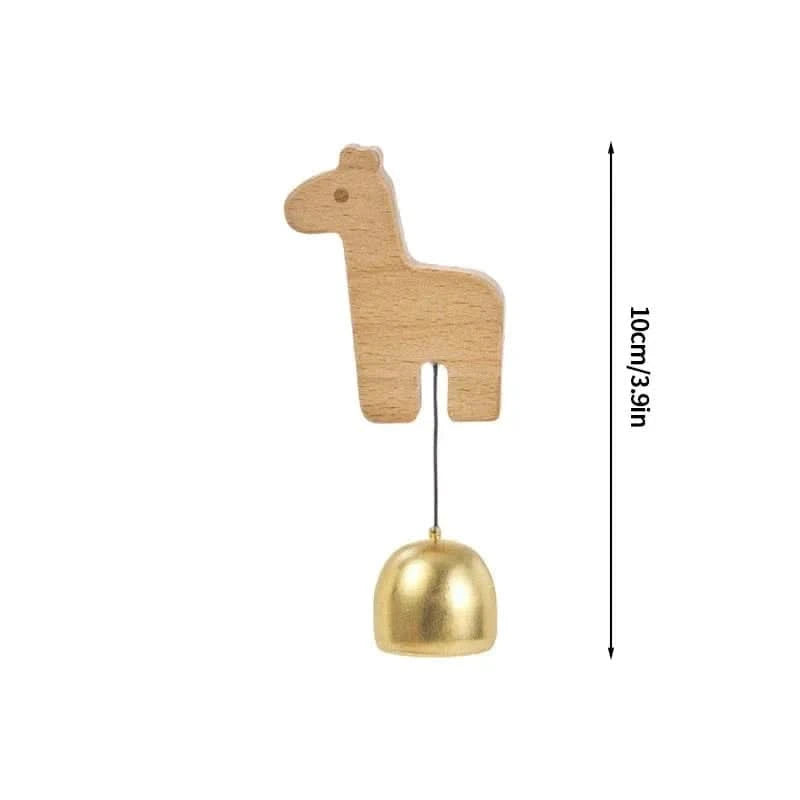 x S27 / as picture Vintage Wooden Door Chime – Classic & Elegant Sound
