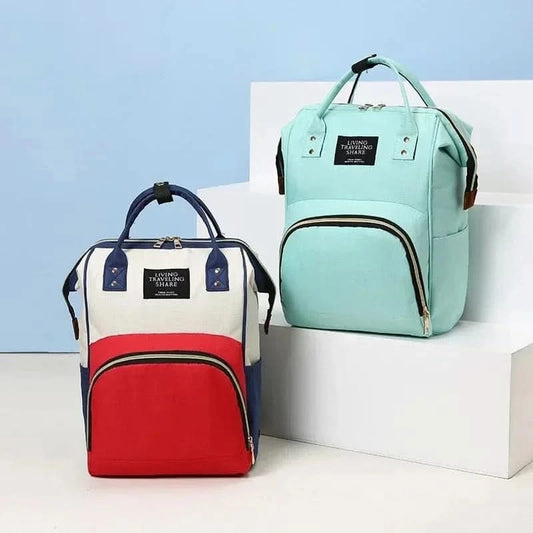 WOW GOODS !! New Diaper Bag Mummy Backpack Large Capacity Bag Mom Baby Multi-function Waterproof Outdoor Travel Diaper Bags Baby Care 2025