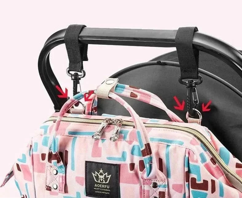 WOW GOODS !! Large Capacity Lightweight Size Mommy Baby Diaper Bag for Baby Things for Babies Large Capacity Maternity Bag