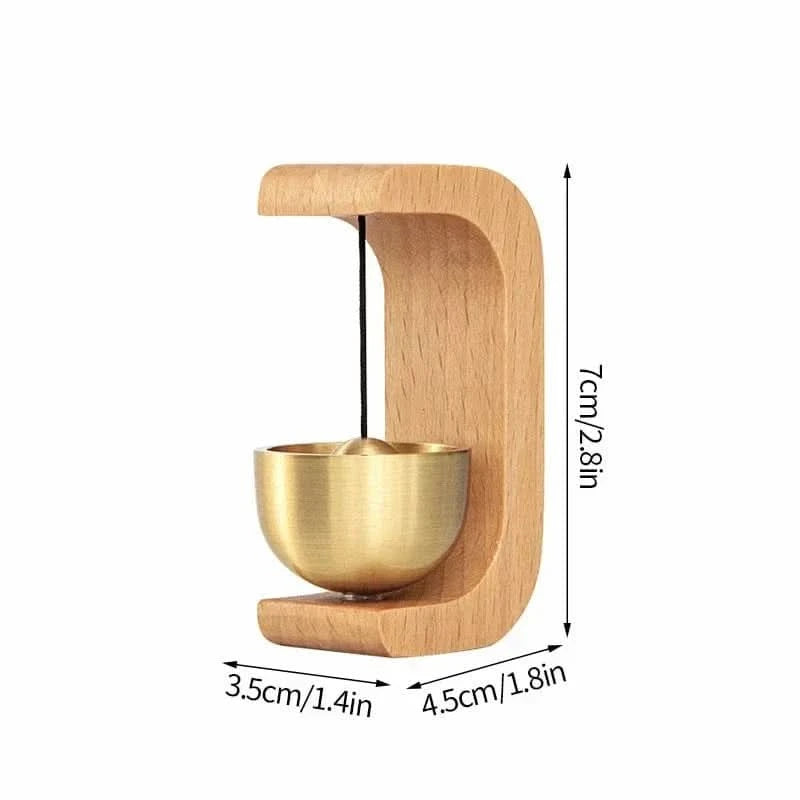x S5 / as picture Vintage Wooden Door Chime – Classic & Elegant Sound