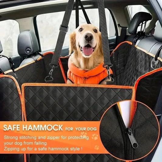 x Premium Dog Car Hammock – Scratch-Proof & Waterproof