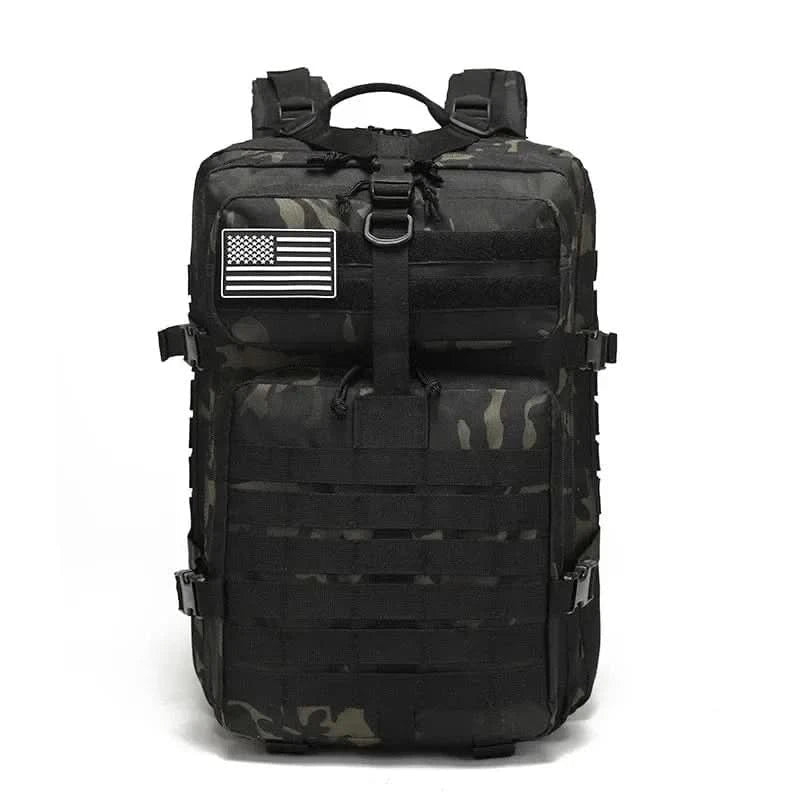 WOW GOODS !! Luggage Bag Black CP High Quality Tactical Nylon Backpack Camping Travel Fishing Bag Waterproof Men Large Capacity Travel Hunting Backpack