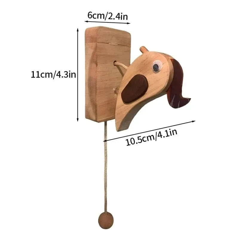 x S10 / as picture Vintage Wooden Door Chime – Classic & Elegant Sound