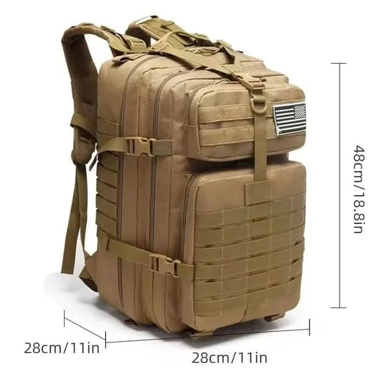 WOW GOODS !! Luggage Bag High Quality Tactical Nylon Backpack Camping Travel Fishing Bag Waterproof Men Large Capacity Travel Hunting Backpack