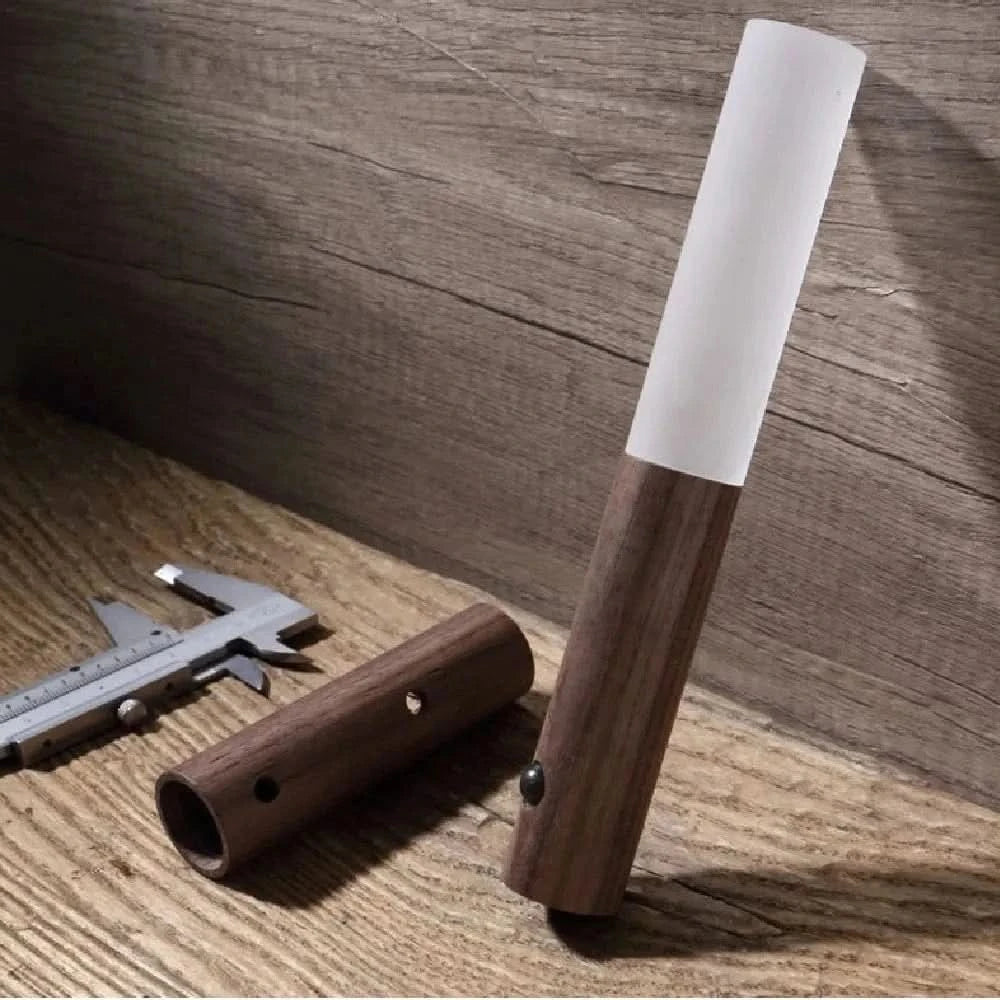 x Home & Garden Minimalist LED Wooden Night Light – USB Powered