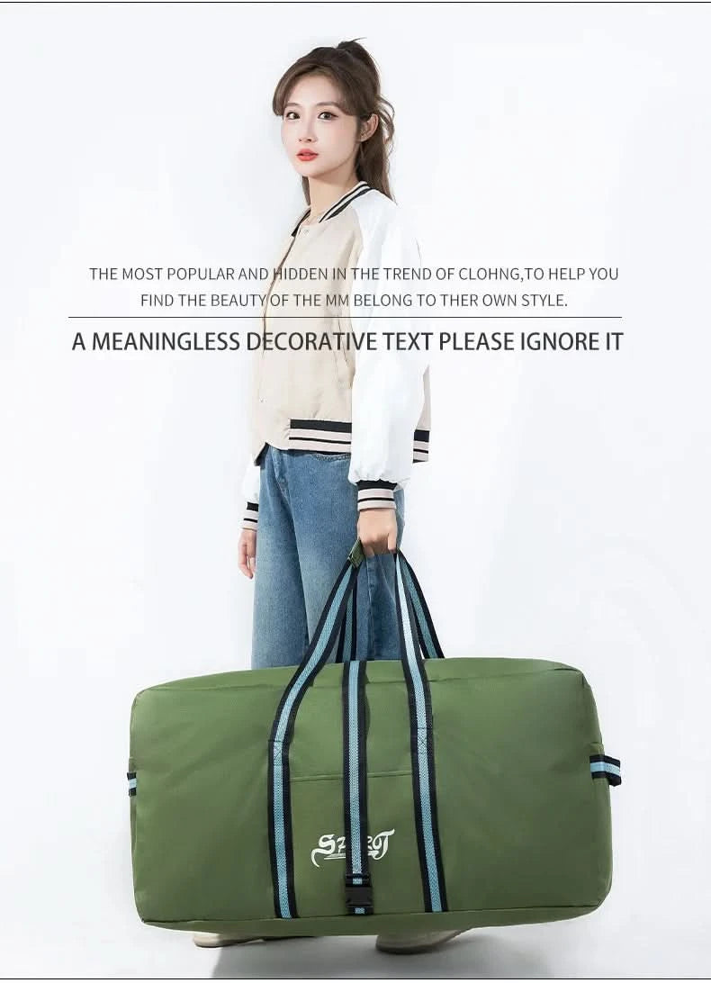 Fashionable Oxford Travel Tote Bag – Lightweight, Spacious & Versatile