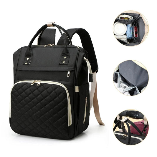 WOW GOODS !! Folding Mommy Bag Mummy Large Capacity Bag Mom Baby Multi-function Waterproof Outdoor Travel Diaper Bags For Baby Care