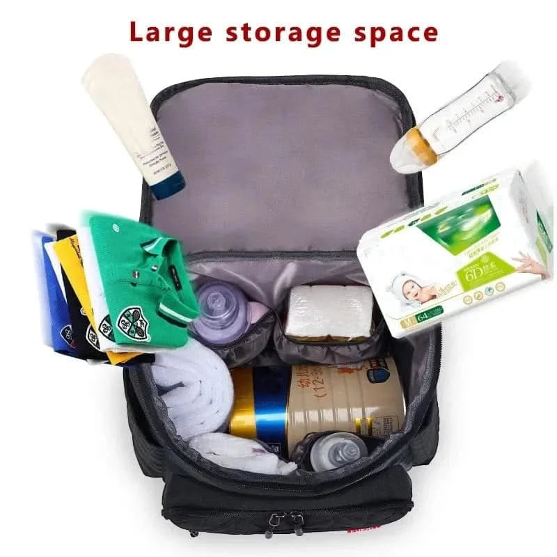 WOW GOODS !! Multifunction Diaper Bag Large Capacity Baby Mummy Maternity Bag Travel Backpack Waterproof Nursing Handbag Nappy Bag