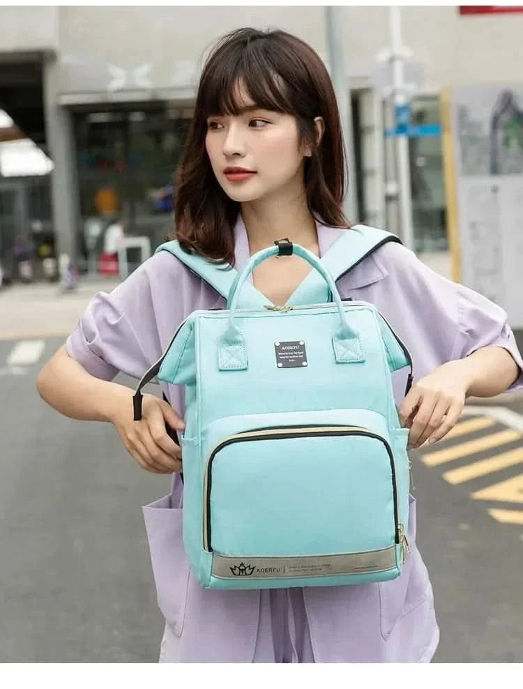 WOW GOODS !! Large Capacity Lightweight Size Mommy Baby Diaper Bag for Baby Things for Babies Large Capacity Maternity Bag