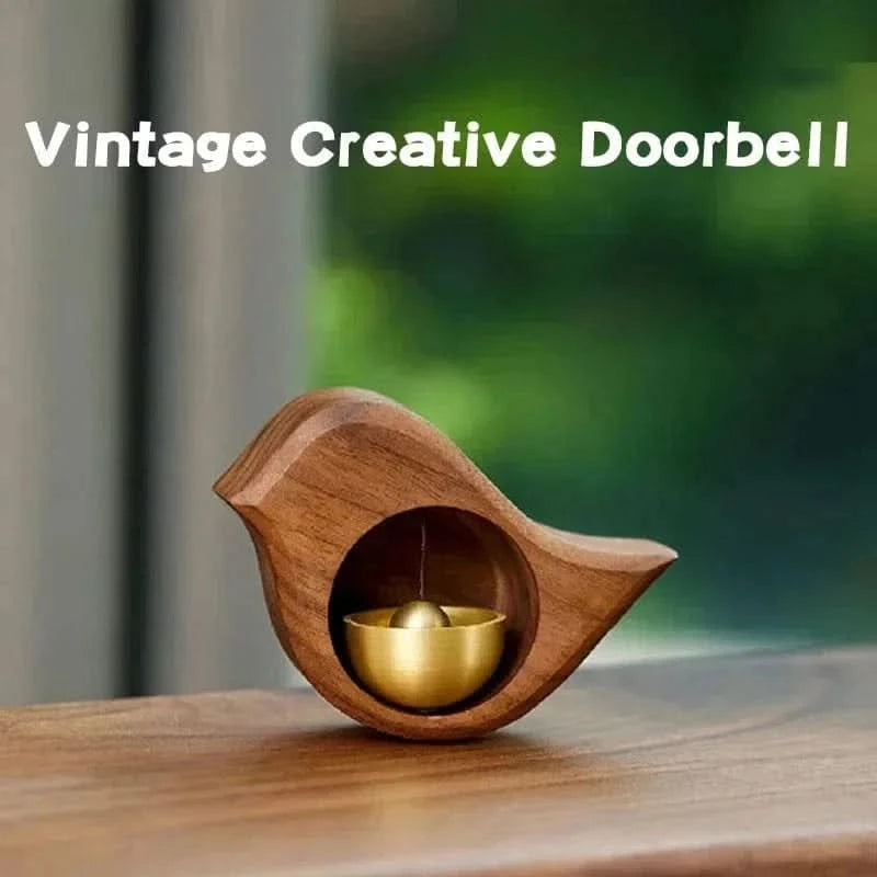x Vintage Wooden Door Chime – Classic & Elegant Sound