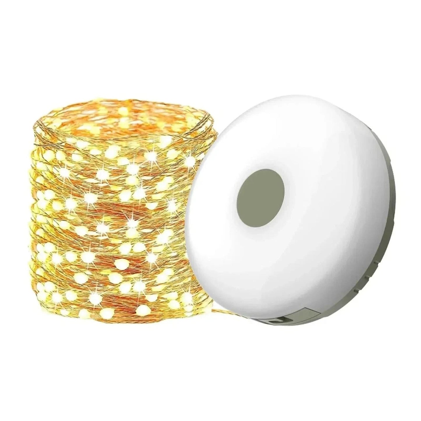 x Single Warm light Solar-Powered Camping String Lights – Warm & Decorative