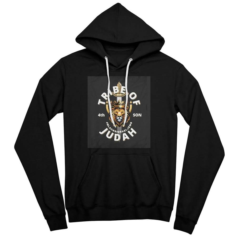 ShineOn Fulfillment Jewelry Black / M Tribe Of Judah #BlackIsraelJews Hoodie