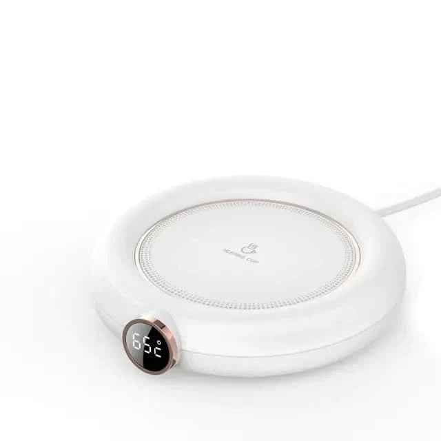 4348 WC VIP Household Appliances M306 White / 130*117*23mm SB Cup Warmer: Portable, 3-Gear Thermostatic Heating Coaster