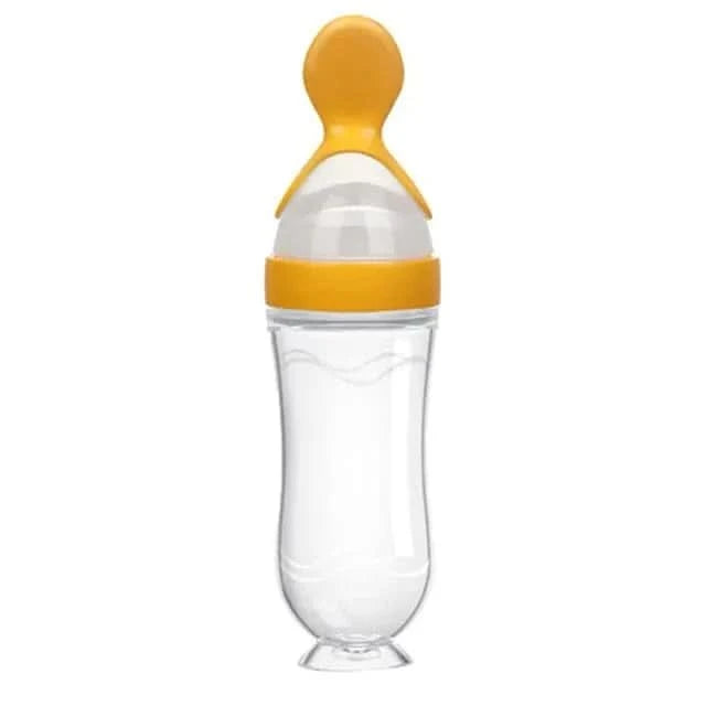 4348 WC VIP Yellow / 1 Piece 90ML Safe Newborn Baby Feeding Bottle Toddler