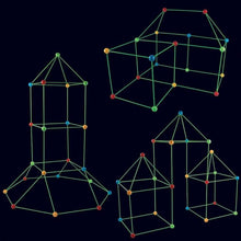 x DIY Kids’ Ultimate Fort Building Kit – Endless Creativity