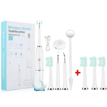 4348 WC VIP Health & Beauty White with 3 heads Electric Dental Calculus Remover