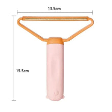 4348 WC VIP Animal & Pets Orange B Portable Lint  Pet Hair Remover Brush