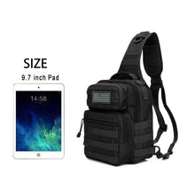 WOW GOODS !! black color Tactical Bag Rover Shoulder Sling Pack Molle Assault Range PackS Diaper Day Bag for Men Traveling, Trekking, Camping